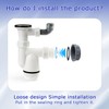 2 Pcs 45mm Kitchen Sink Waste Pipe Blanking Cap, Female