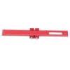 8in Woodworking Marking Ruler Multifunctional Aluminum Alloy Portable Woodworking Scribing