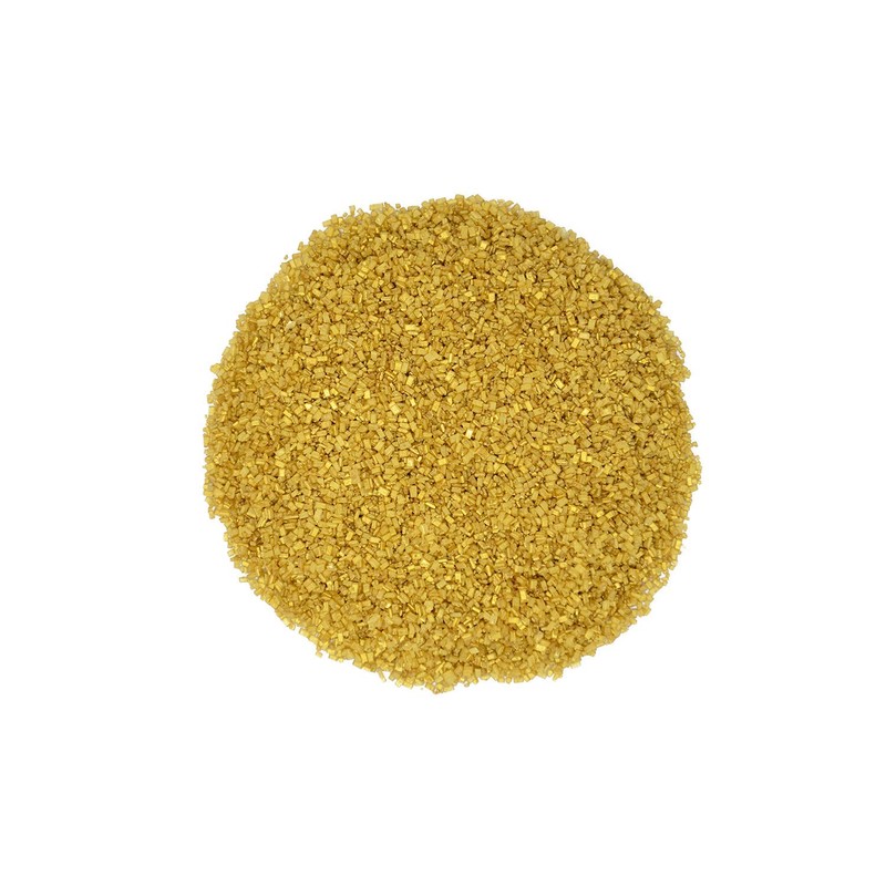 Mystic Sprinkles Gold Sugar Crystals 4.2oz Bottle