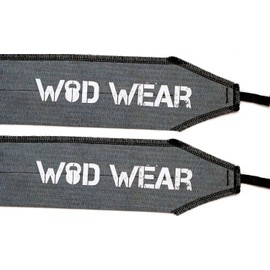 WOD Wear Wrist Wraps for Powerlifting Strength Training Bodybuilding Cross Training Olympic Weightlifting Yoga Support - One Size Fits All