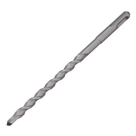 uxcell Masonry Drill Bit 10mm x 200mm Carbide Tipped Rotary Hammer Bit Round Shank 125mm Drilling for Impact Drill