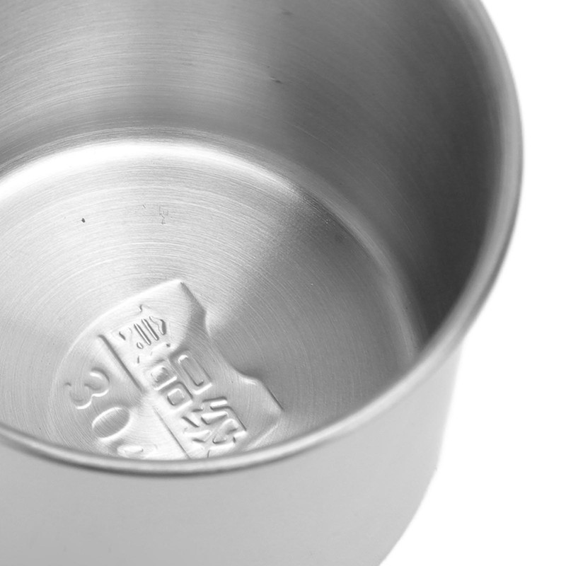 Outdoor Water Cup Foldable Handle Portable 304 Stainless Steel Mug