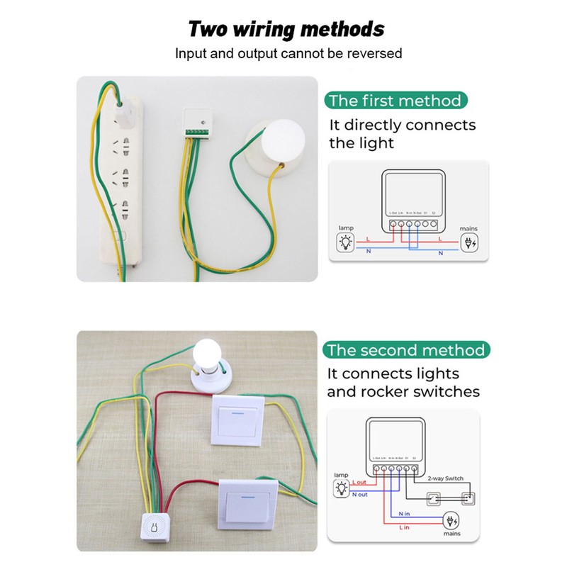 WiFi Switch Portable 16A Smart Power Switch APP Voice Control