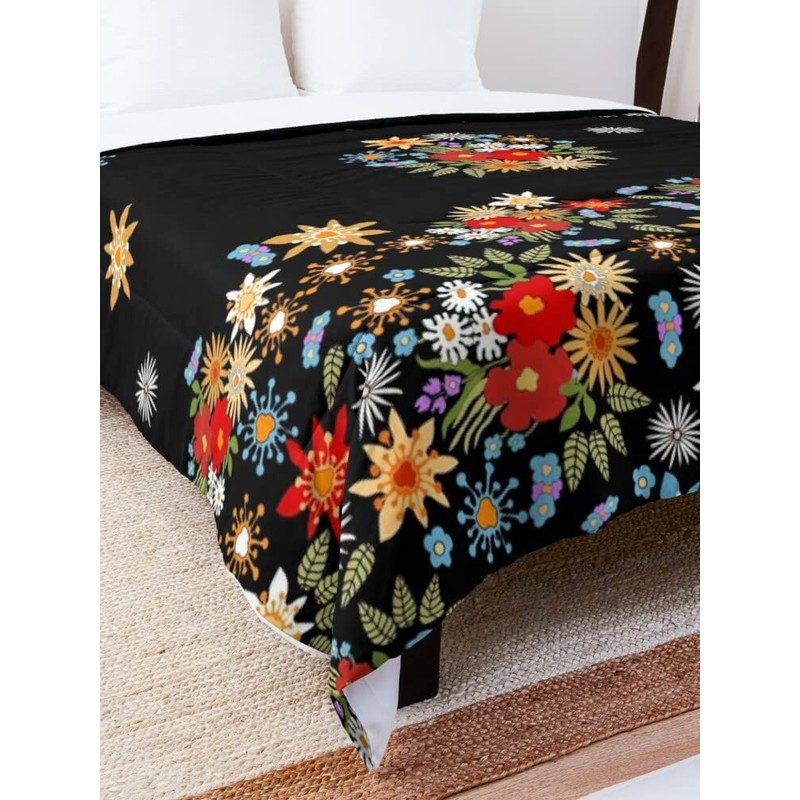 Wildflowers Comforter Boho Bedding Hippy Bedding Boho Chic Comforter Girly