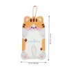 jojofuny 2pcs Clear Cartoon Card Holder Sleeve for Id Credit