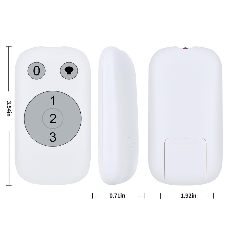 New Replacement Fan Remote Control Compatible with Hunter 99122 &