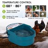 Heated Automatic Dog Water Bowl Outdoor Large Breed Heated Waterer