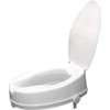 Aidapt Aidapt Raised Toilet Seat with Elevation, Sturdy Comfortable Construction,