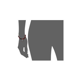 Peruvian Gift Tree of Life Expandable Bangle Bracelet for Women - Meaningful Good Luck, Prosperity, Love, Happiness Huayruro Red Black Seeds, Tree charm - by Evelyn Brooks