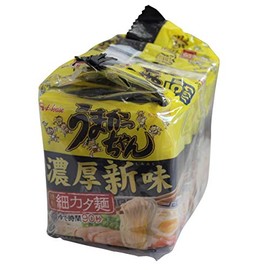 Umakacchan Thick New Tonkotsu 5 Meals, Kyushu Flavor Ramen, Instant Tonkotsu Ramen
