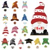 Gnome Interchangeable Wooden Decor,Seasonal Holiday Gnome Decoration with Magnet Pieces