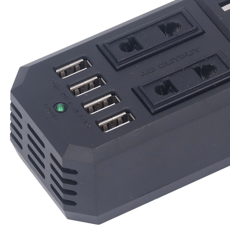Car Power Inverter 200W 12V to PWM Modified Sine Wave