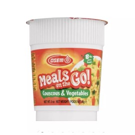 Osem LOT OF 24 Mana Chama Instant Meal Cup Couscous Vegetables Kosher Osem Israel $72