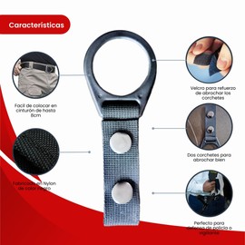 Tahali Nylon Police Defense Holder Accessories Hunting Tahali Security Surveillance Belt Men's Tactical Torra Tonfa Bracket Bracket Arnes Civil Guard National Police Professional