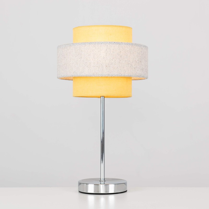 MiniSun Modern Polished Chrome Touch Bedside Table Lamp with a