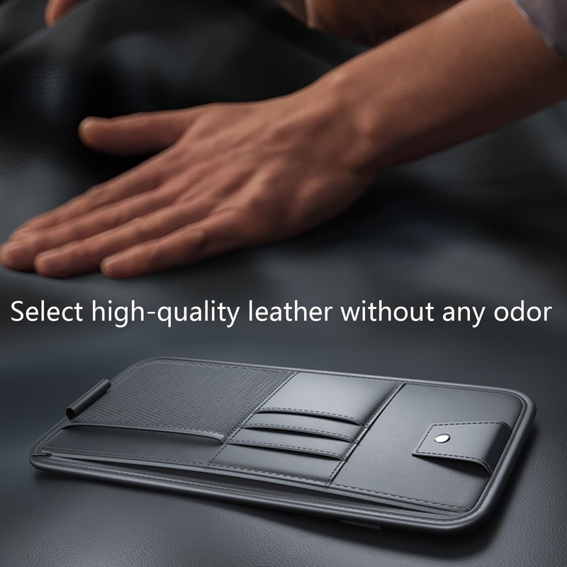 Large Sun Visor Organizer Holder - Car/Truck, Document Holder for