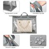 CINPIUK Handbag Dust Bags Clear Purse Storage Organizer for Closet