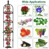 iMountek 2 Pack Garden Obelisk Trellis for Climbing Plants 5.9Ft
