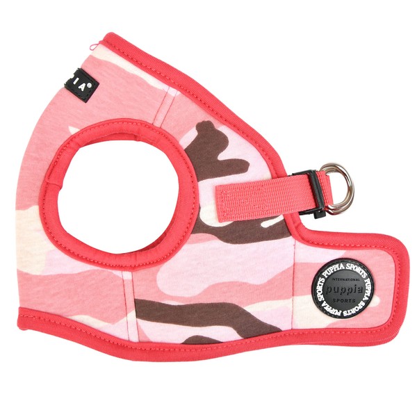 Puppia Lance Harness B - Pink CAMO - L