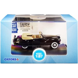 Oxford Diecast 87LC41006 Lincoln Continental 1941 Black/Tan