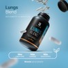 Lungs Blend de 180 Cápsulas. Ingredientes naturales: Cordyceps, NAC, Echinacea,
