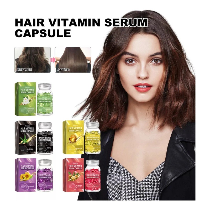 2 Cpsulas Vitamin Sevich Smooth Silky Hair Quer Complex