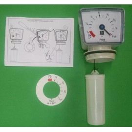Afriso Fuel Oil, Diesel Oil, DEF or Water Tank Gauge 275, 330, 55 gallon 42" and 24"