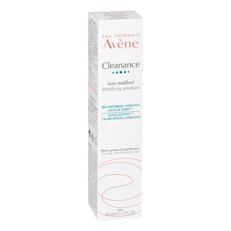 Avène Cleanance Cuidado Matificante 40ml Piel Grasa
