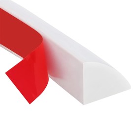 Flexible Quarter Round Molding, Peel and Stick Quarter Round Trim Molding, Crown Molding & Baseboard Trim