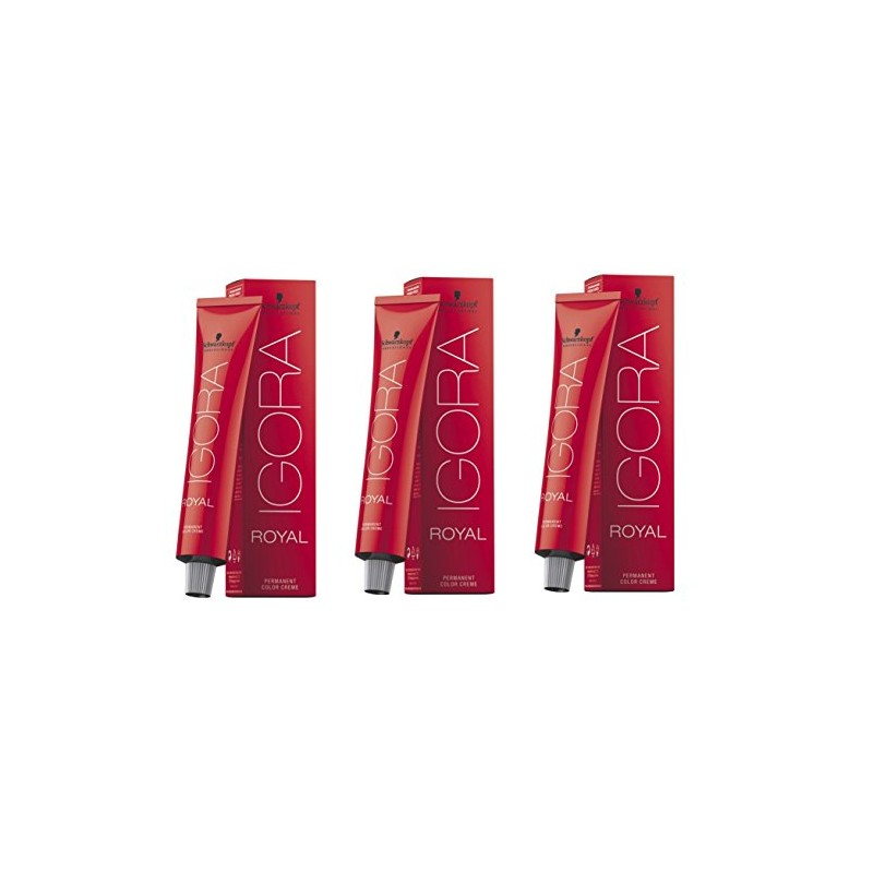 Schwarzkopf Igora Royal 7-0 Set of 3 x 60 ml