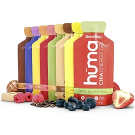 Huma Chia Energy Gel- Premier Sports Nutrition for Endurance Exercise (Variety, Pack of 12)