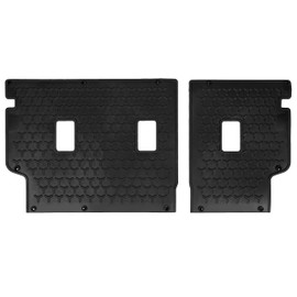 HECASA Rear Seat Back Cover Backrest ProtectorCompatible with 2021-2024 Ford Bronco Sport Seat Mat Cover Backrest Tray Black