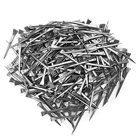 KUIDAMOS 250PCS Horseshoe Nails, Horseshoes Equipment Equestrian Sport Equipment Horse Training Supplies Tool 2.1 Inch E6 Hoof Nails for Horse Race