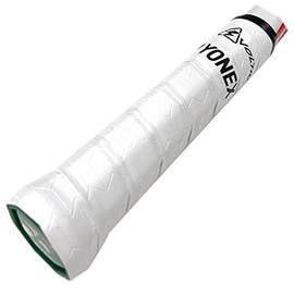 YONEX AC213 Tennis Grip Tape, Synthetic Leather, VR Grip, White (011)