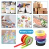 Coloured Tape for Craft, 8 rolls Rainbow Colour Masking Tape