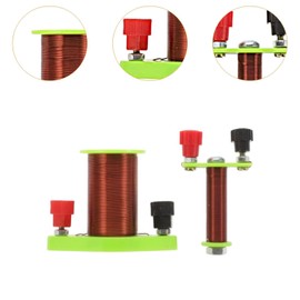 Colcolo Electromagnetic Induction Coil Coil Teaching Instrument Physics Teaching Tool Sturdy Copper Primary and Secondary Coils Kids