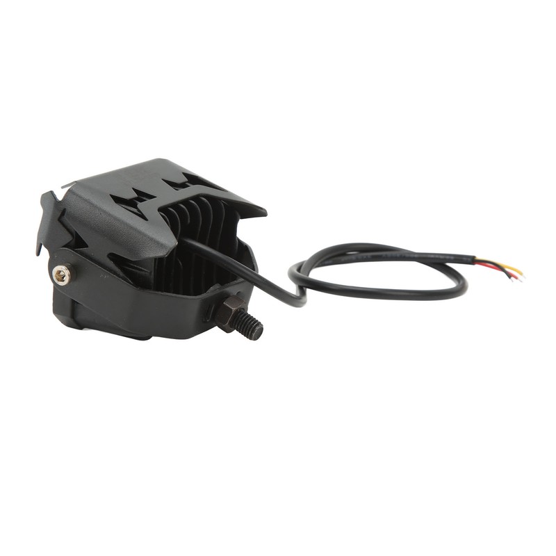 LED Electric Bike Light Aluminum Alloy High Brightness Bicolor Lens