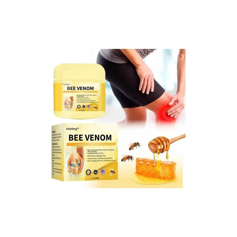 Crema Para El Tratamiento De Articulaciones Con Abeja