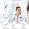 Hehglng Fob Watch Nurses Watch Simple Metal Nurses Fob Fashion