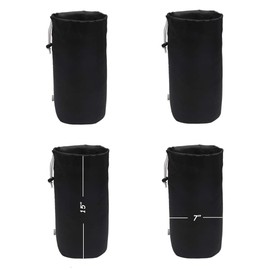 Augbunny Durable Drawstring Water Resistant Dust Flap Stuff Sack Bag 4-Pack