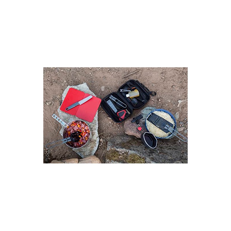 MSR Alpine - Cepillo para platos, color rojo