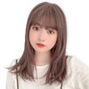 Bright Lara hf1889-MA-M Women's Bare Wig, Medium Curl, Medical Wig,