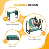 Simple Deluxe Garden Kneeler and Seat, Foldable Kneeling Stool with