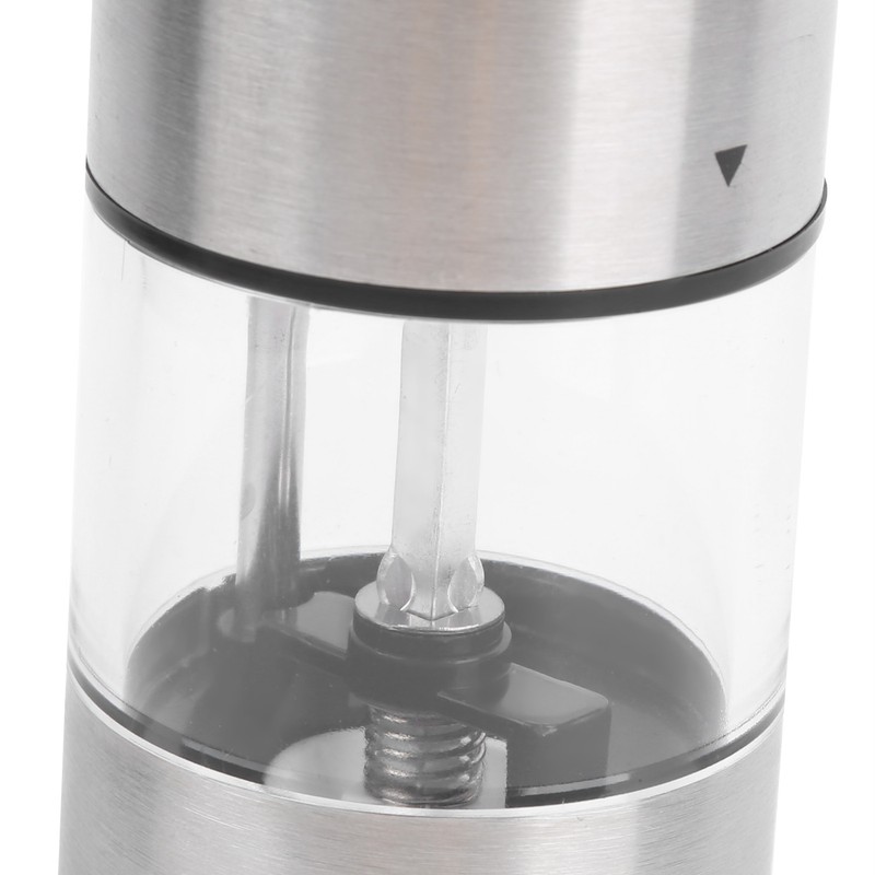Electric Salt Pepper Grinder Stainless Steel Automatic Battery Operated Spice