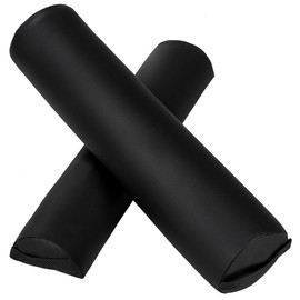 tectake 801038 Bearing Roll Set, Full Roll L 64 x Diameter 15 cm + Half Roll 64 x 14 x 8 cm (Black, No. 404370)