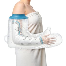Waterproof Cast Covers for Shower Arm Adult, Reusable Full Arm Post Surgery