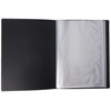 Tiger A4 black display book presentation folder - 10 pocket