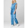 [BLANKNYC] Womens Luxury Clothing Overalls Denim Jumpsuit, Comfortable & Stylish,
