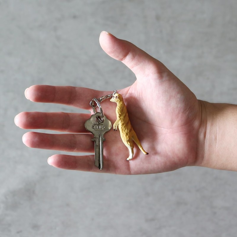 [Detail] Science and Nature Animal Keyring Meerkat