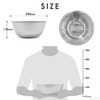 Commercial Stainless Steel Bowls, Set of 3, 26, 28, 30